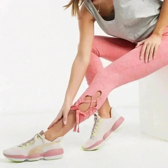 Free People Pants - Free People Movement Swerve‎ Lace-Up Side Leggings